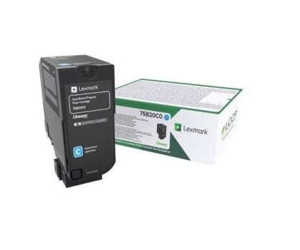 Toner do drukarki Lexmark 75B20C0 cyan 10 000 str.